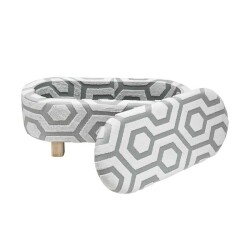 Marin Sandıqlı Pufik - Ağ/Boz - Zemhome (1)