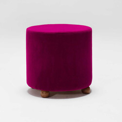 Mario Ahşap Ayaqlı Pufik Eflatun 514 - Evdebiz (1)