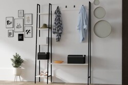 Marken Asılqanlı Dəhliz Dolabı - Ağ - Decoroom Collection (1)