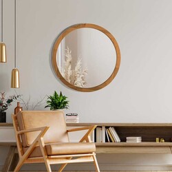 Masif Güzgü 60 cm - Kayın - Bluecape