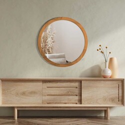 Masif Güzgü 60 cm - Kayın - Bluecape (1)