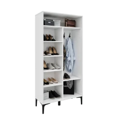 Massimo Dəhliz Dolabı - Ağ - Venatto (1)