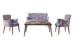 Mihenk 3lü Çay Seti Divan Kreslo Dəsti - Vistaso Concept (1)