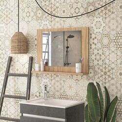 Modena Güzgü 60 cm * 45 cm - Atkantik Çam - Bluecape