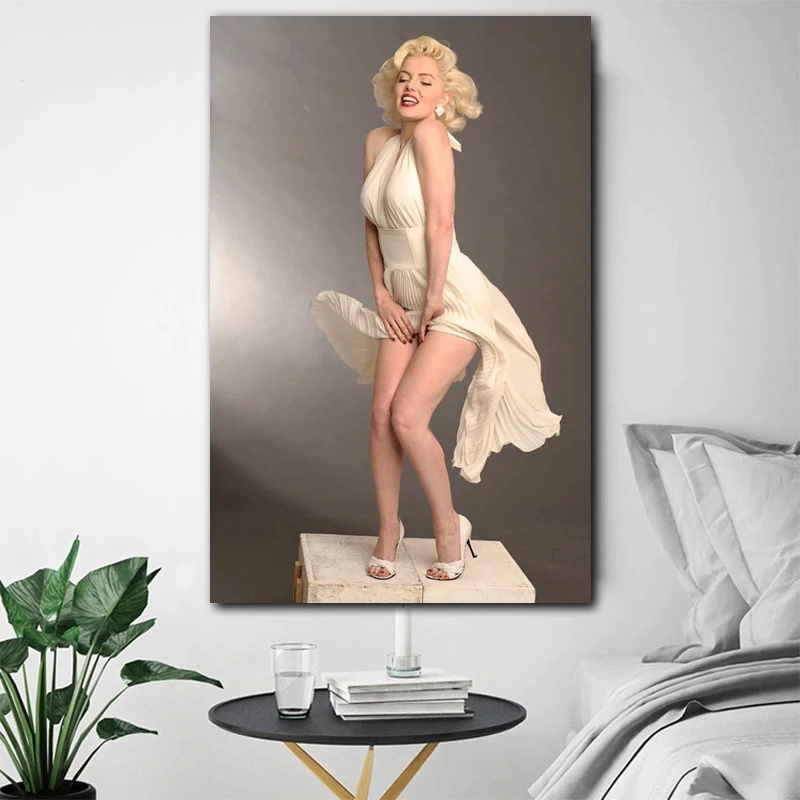 Modern Art Marilyn Monroe Kətan Tablo TB1385 - 1