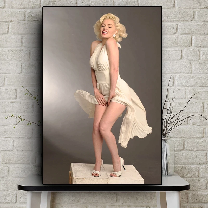 Modern Art Marilyn Monroe Kətan Tablo TB1385 - 3