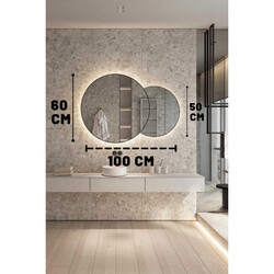 Monacco 2'li Güzgü 60*60 cm / 50*50 cm - Bluecape (1)