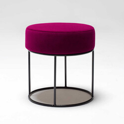 Moon Steel Ayaqlı Pufik Eflatun 514 - Evdebiz