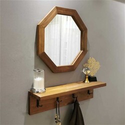 Dəhliz Dolabı Asqılıq Dresuar Masif Ahşap - Neostill