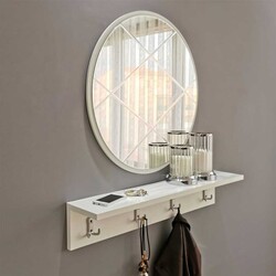 Paxlava Güzgülü Dəhliz Dolabı Asqılıq Dresuar V100 - Neostill (1)