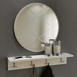 Paxlava Güzgülü Dəhliz Dolabı Asqılıq Dresuar V100 - Neostill