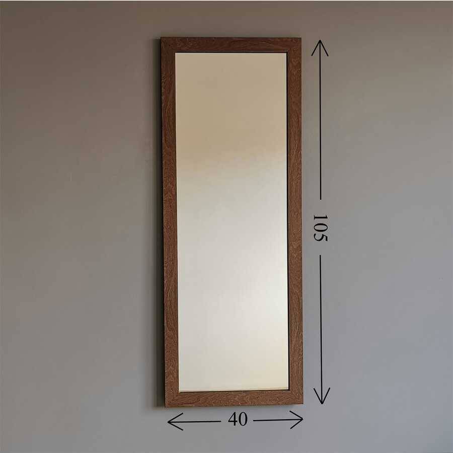 Dekorativ Güzgü 40x105 cm A204 - Cəviz - 10