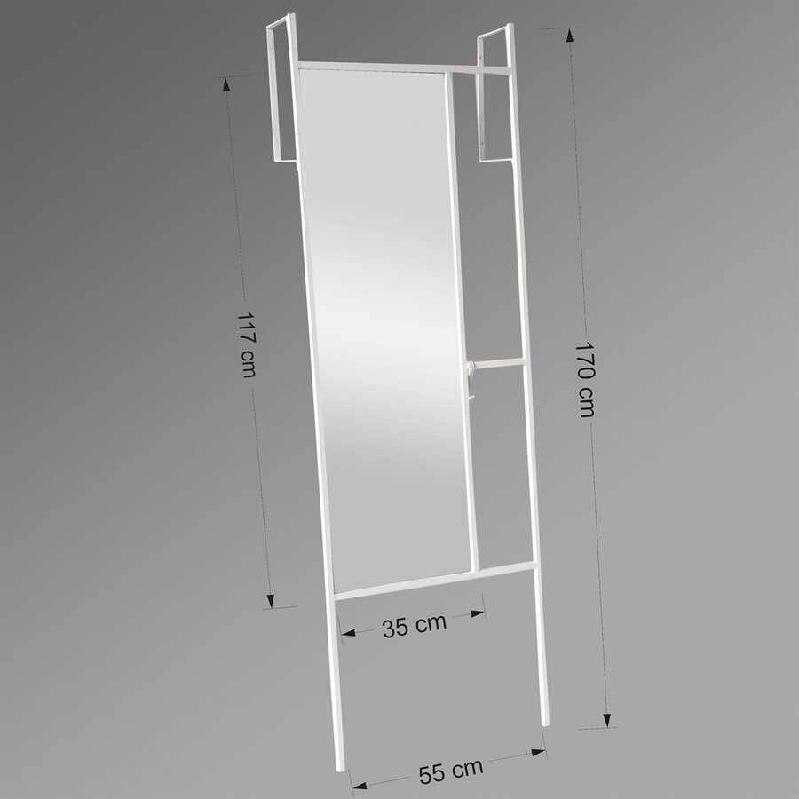 Dekoratif Boy Güzgüsü - Vestiyer A900 - 5