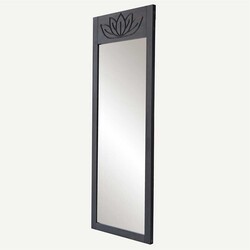 Lotus Boy Güzgüsü - Antrasit & Masif - Neostill