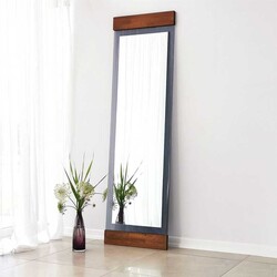 Murano Boy Güzgüsü -Ceviz Renk&Füme Cam - Neostill