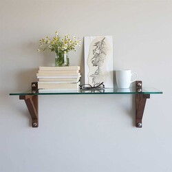 Divar Rəfi Temperli Cam R107 - Neostill (1)