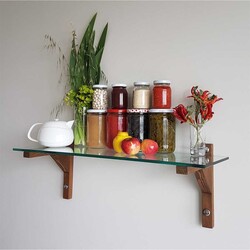 Divar Rəfi Temperli Cam R111 - Neostill