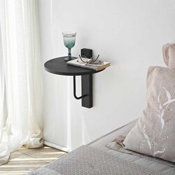 Reve Divar Rəfi - Siyah & Antrasit - Neostill