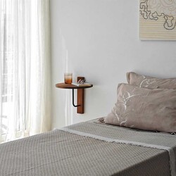 Reve Divar Rəfi - Siyah & Kestane - Neostill