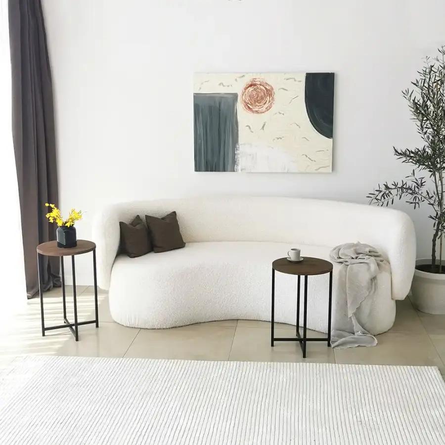 Neta 2'li Zigon Sehpa - Cəviz - 3