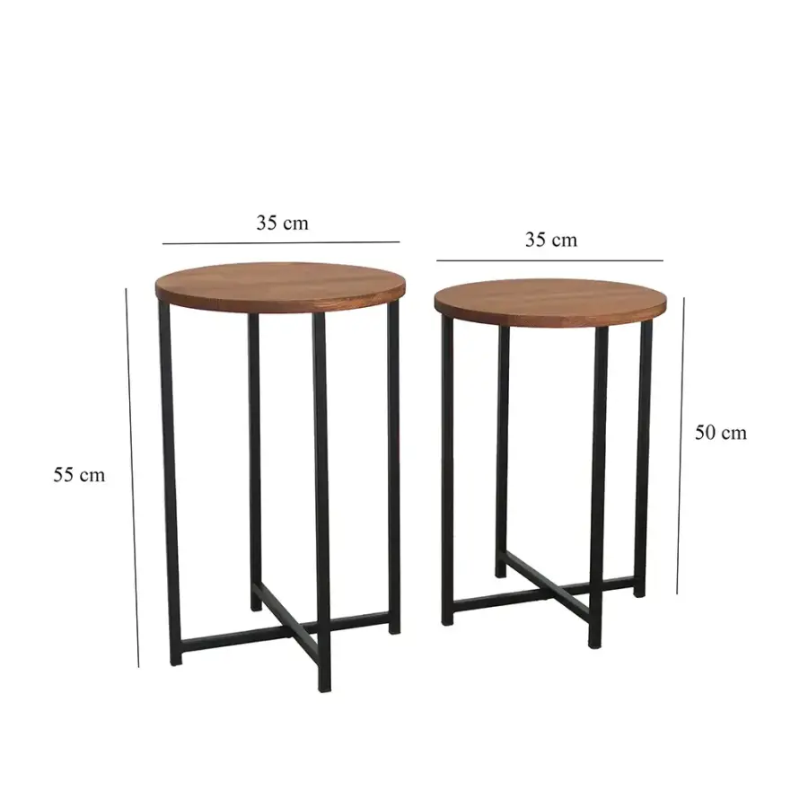 Neta 2'li Zigon Sehpa - Meşə - 5