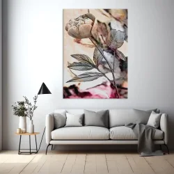 Oil Painting Flower Kətan Tablo TB2107 - 3