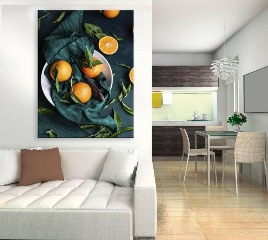 Orange Four Kətan Tablo TB2109 - 2