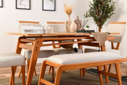 Palace Masa Dəsti 4 Stul + Bench - Vow (1)