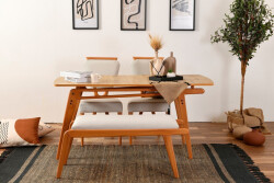 Palace Masa Dəsti 2 Stul + Masa + Bench - Vow (1)