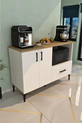 Palvin Çox Məqsədli Dolab - Ağ/Meşə - 5