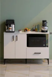 Palvin Çox Məqsədli Dolab - Ağ - Decoroom Collection (1)