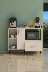 Palvin Çox Məqsədli Dolab - Ağ - 3