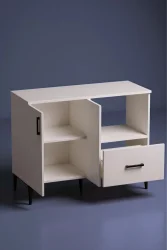 Palvin Çox Məqsədli Dolab - Ağ - 5