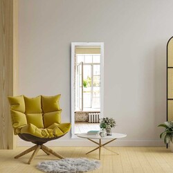 Paris El Yapımı Güzgü 120 cm * 36 cm - Beyaz - Bluecape (1)