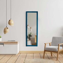 Paris El Yapımı Güzgü 120 cm * 36 cm - Mavi - Bluecape