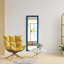 Paris El Yapımı Güzgü 120 cm * 36 cm - Mavi - Bluecape (1)