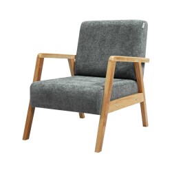 Pavia Berjer Kreslo - Tünd Boz - Zemhome