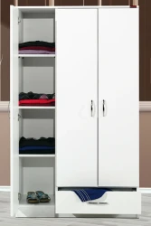 Pearl Geyim Dolabı - Ağ - Modev (1)