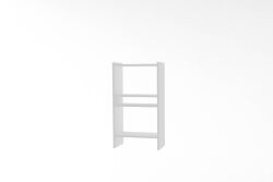 Pera Kitab Rəfi - Ağ - Decoroom Collection (1)