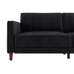 Perdue 3 Yerli Divan - Qara - Decore Mobilya (1)