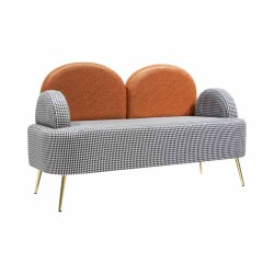 Petra 2 Yerli Berjer Kreslo Qara Kazayağı Naxışlı Dəri Arxalıq - Zemhome (1)