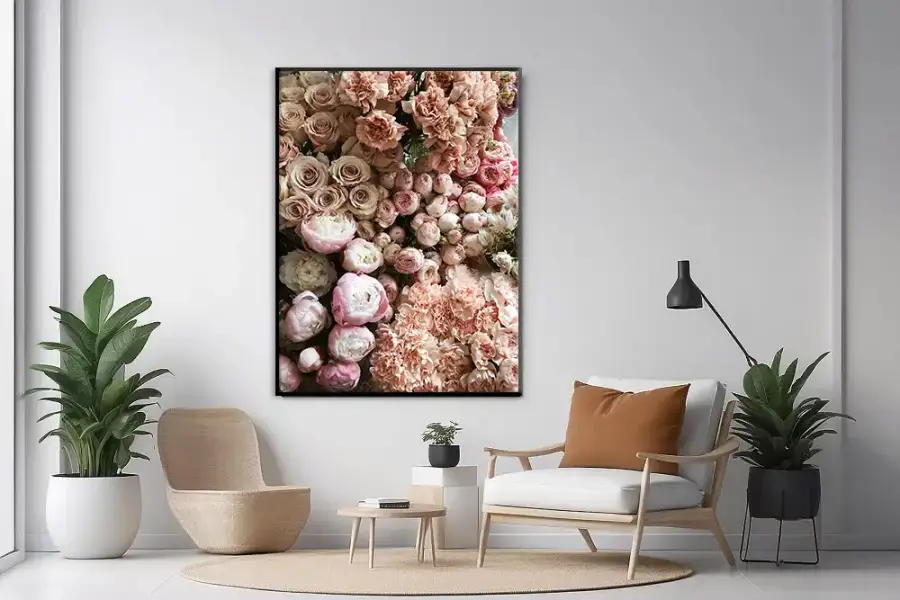 Pink Rose Kətan Tablo TB1284 - 3
