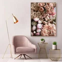 Pink Rose Kətan Tablo TB1284 - 1