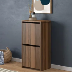 Porta Ayaqqabı Dolabı - Cəviz - Decoroom Collection (1)