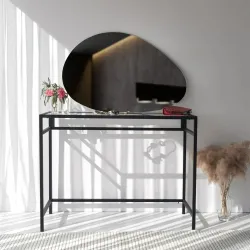 Porto Güzgü 76x50 cm - Ağ - Neohome (1)