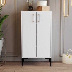 Prag Ayaqqabı Dolabı - Ağ / Ağ - Modev (1)