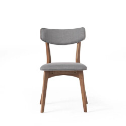 Putnam Stul Ceviz Ayaq - Tünd Boz - Mobella