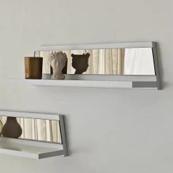 Queen Güzgülü Tv Stend 180cm - Ağ/Bronz Güzgü - 6