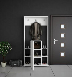 Ramo Dəhliz Dolabı - Ağ - Decoroom Collection (1)