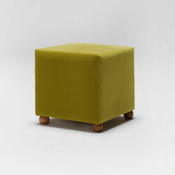 Ranma Ahşap Ayaqlı Pufik Hardal 510 - Evdebiz (1)